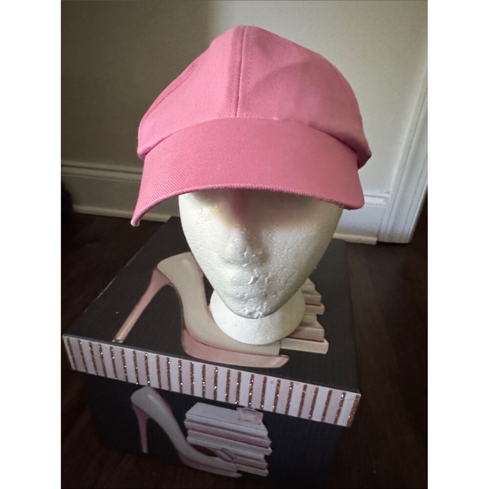 Classic Pink Womens Cotton Baseball Cap - Picture 1 of 4